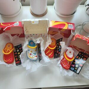 McDonald’s Crocs Keychains #1 - #4